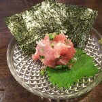 金町製麺 - マグロ中落ち