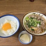 千とせ - 〇肉吸い800円　〇小玉200円