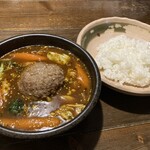 Ajian Su-Pu Kari Besu - BIGハンバーグカリー1,280円