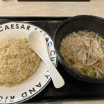 中華食堂 一番館 - ミニらぁ麺＋炒飯セット　550円