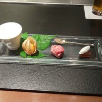 鉄板焼 さがみ - さがみ①(*´>ω<`*)
