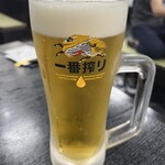 焼がきの はやし - 生ビール