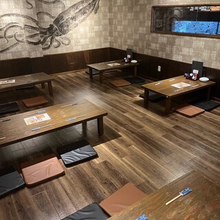 貸切可◆掘りごたつ席や座敷もご用意したゆっくりと過ごせる店内