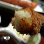 魚がし料理嘉鮮 - ブリッとした食感の大エビは、名古屋メシのだいご味？