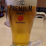 Kaitenzushi Sushimaru - 生ビール（刺盛セットで選択）