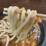 越後庵 - うどん麺はツルツル