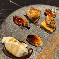 鉄板焼き あさひ - フォアグラとフレンチトースト