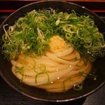 赤坂麺通団 - かけうどん・冷（280円）