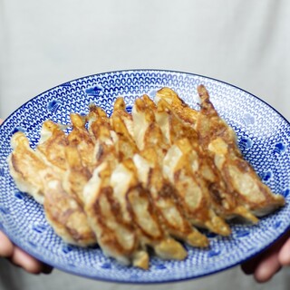 Crispy Gyoza / Dumpling eaten with special white miso gochujang♪