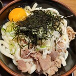 肉つけうどん うつけ - 牛肉辛つけうどん大