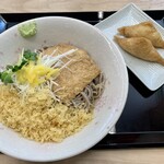 たぬきそば専門店 SOBA-BITO - 冷白たぬきそば　600円
            お稲荷さん　100円