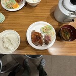 北岳 肩の小屋 - 夕食全景