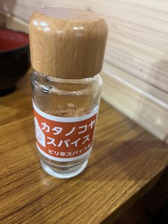 北岳 肩の小屋 - カタノコヤスパイス　ライスにかけて頂きました