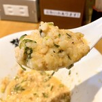 台湾まぜそば 禁断のとびら 池袋東口総本店 - 締めの追い飯を食べるところ