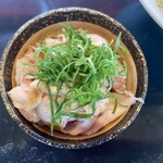 麺処 おぐら - しゃぶ肉丼 400円（2023年7月）