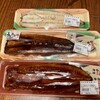 Kakujou Gyorui - 上から中国産鰻長蒲焼、下国産鰻長蒲焼