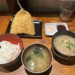 麺や おの食堂 - 「麺や」なのでミニラーメンが付いてきますが、いらないけどな