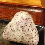本格手打 いわしや - (料理)三田米コシヒカリおにぎり ゆかり