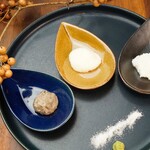 山芋の多い料理店 MAKABE - 山芋三種食べ比べ