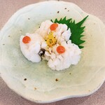 日本料理　たけむら - 鱧の湯引き　