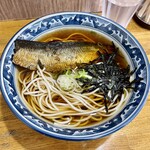 めんの店 アキモト - 料理写真:津軽そば 380円＋にしん 250円