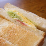 テラス - モーニングのタマゴトースト