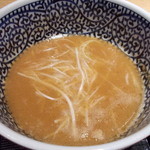 麺屋一燈 - 一燈　濃厚魚介つけ麺　追加つけ汁アップ