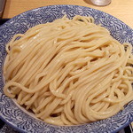 麺屋一燈 - 一燈　濃厚魚介つけ麺　麺アップ