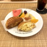 Hottokeki Tsurubamisha - ホットケーキサンドのドリンクセット ダブル　1,430円