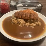 マウンテンカレー - ロースカツカレー450円は安い\(//∇//)\