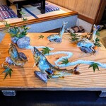 郷土料理ともん - 天然鮎の塩焼き