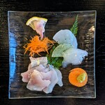 郷土料理ともん - 鮎のお造り