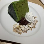 むさしの森珈琲  三鷹牟礼店  - もちふわ宇治抹茶シフォン