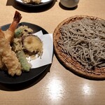 そば処かざこし - 天ざるそば(上)