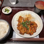 Tori Chuu - 漬け鶏南蛮定食800円