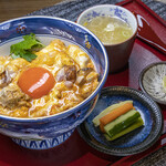 Oyako-don (Chicken and egg bowl) is a drink.