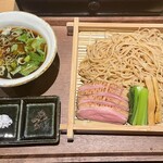 鴨中華そば 楓 - ライ麦麺の鴨せいろ