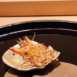 寿し道 桜田 - 海老煎餅