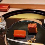 寿し道 桜田 - 玉子焼きは２種類になっていた