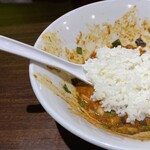 麺屋 歌舞伎 - 追い飯（中盛）