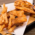 Spicy burdock chips ~ Crispy with soy sauce mayo ~