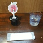 キッチン ブルー グローブ - 予約テーブルセット