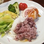 キッチン ブルー グローブ - 定番のワンプレート、