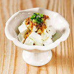 Cream cheese with green tang soy sauce