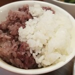 キッチン ブルー グローブ - 反対側から