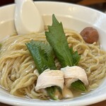 中華そば 七麺鳥 - ■【限定】羅臼昆布と浅利のつけそば¥1,100