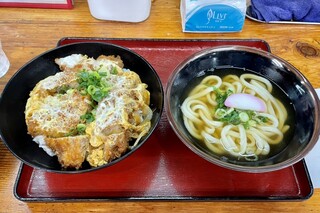 Matsuya Udon - かつ丼定食