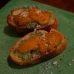 尾道中華そば ボラーチョ - ウニのブルスケッタ