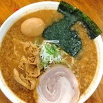 Kanjuku Ramen Hommaru - 味玉特濃らーめん大盛