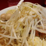 ラーメン二郎 - ヤサイ（そのまま）